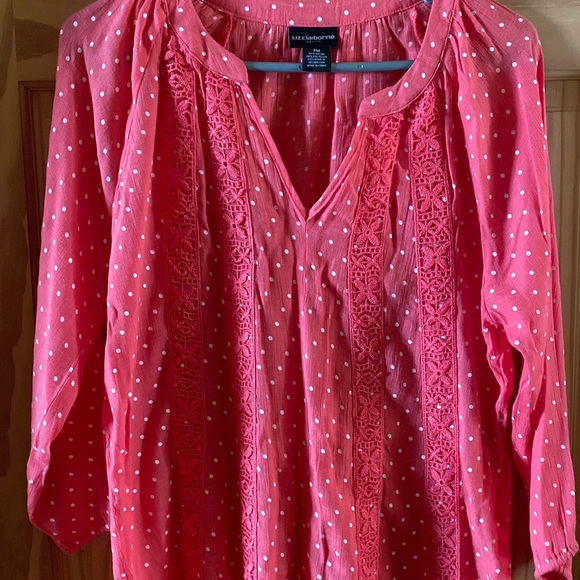 Liz Claiborne petite tunic top - Picture 3 of 9
